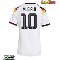 Germany Jamal Musiala #10 Replica Home Shirt Ladies World Cup 2026 Short Sleeve